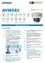 AVM543. 2MP IR Dome IP Camera FEATURES
