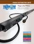 Tripp Lite PDUs POWER DISTRIBUTION UNITS. Reliable rack power distribution for high-density IT environments. Introduction 2-3.
