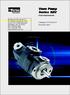Vane Pump Series SDV. Fixed Displacement zp14. Catalogue HY0738-A/CH November Hydraulics. Hydraulics