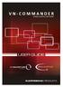 VN-COMMANDER AND VN-COMMANDER CONNECT USER GUIDE (QUANTUM EDITION) Part No. I456GB issue 8 (August 2009)