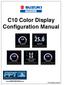 C10 Color Display Configuration Manual