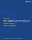 Introducing Microsoft SQL Server Preview Edition Higher availability. Stacia Varga, Denny Cherry, Joseph D Antoni