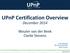 UPnP Certification Overview
