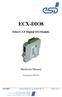 ECX-DIO8. EtherCAT Digital I/O-Module. Hardware Manual. to Product E ECX-DIO8 Hardware Manual Doc.-No.: E / Rev. 1.