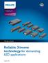 LED Xtreme drivers. Design-in Guide. Reliable Xtreme technology for demanding LED applications