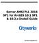 Server AMS/PLL 2014 SP1 for ArcGIS 10.1 SP1 & 10.2.x Install Guide