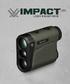 The Impact 850 Laser Rangefinder
