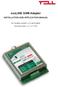 ecoline GSM Adapter INSTALLATION AND APPLICATION MANUAL for module version v2.0 and higher Document version: