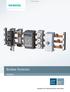 Siemens AG Busbar Systems SENTRON. Configuration. Edition Manual. Answers for infrastructure and cities.