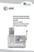 SL82118/SL82218/SL82318/ SL82418/SL82518/SL82558/ SL82658 DECT 6.0 cordless telephone/answering system with caller ID/call waiting