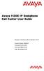 Avaya 1120E IP Deskphone Call Center User Guide