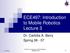 ECE497: Introduction to Mobile Robotics Lecture 3