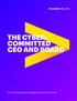 THE CYBER- COMMITTED CEO AND BOARD