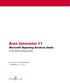 Aras Innovator 11. Microsoft Reporting Services Guide. For use with Microsoft SQL Server 2012