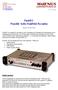 ProHD1 Portable Audio HardDisk Recorder. Manual 1.40 ( )