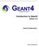 Introduction to Geant4