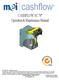 CASHFLOW SC76 Operation & Maintenance Manual