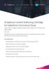 Amplience Content Authoring Cartridge for Salesforce Commerce Cloud