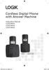 Cordless Digital Phone with Answer Machine