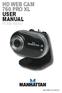 HD Web Cam 760 Pro XL user manual