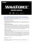 Yamaha WAVEFORCE WF192XG Installation Wizard License Agreement