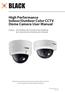 High Performance Indoor/Outdoor Color CCTV Dome Camera User Manual
