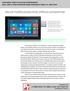 COMPARING TABLETS IN SECURE ENVIRONMENTS: INTEL CORE I5 VPRO PROCESSOR-BASED WINDOWS 8 TABLET VS. APPLE IPAD