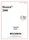 Biomek Tutorial Guide. Beckman Part No AA April 1998
