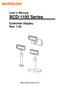 User s Manual BCD-1100 Series Customer Display Rev. 1.02