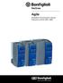 Agile. Systembus Communication manual Frequency inverter 230V / 400V