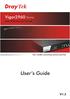 Vigor2960 Dual-WAN Security Firewall User s Guide