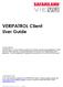 VERIPATROL Client User Guide