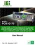 PCIE-Q170. User Manual MODEL: