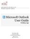 Outlook Guide. Microsoft Outlook User Guide. Desktop App. Enterprise Application Systems INFORMATION TECHNOLOGY