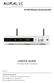 USER S GUIDE. ALTAIR Wireless Streaming DAC. For Firmware Version 4.0 and Above. Revision 1.0 AURALIC HONG KONG LIMITED