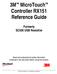 3M MicroTouch Controller RX151 Reference Guide
