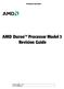 Preliminary Information. AMD Duron Processor Model 3 Revision Guide