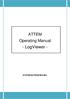 ATTEM Operating Manual. - LogViewer - SYSTEM IN FRONTIER INC.