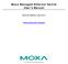Moxa Managed Ethernet Switch User s Manual