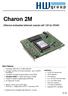 Charon 2M. Ethernut embedded ethernet module with 128 kb SRAM. Main Features