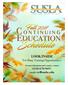 2017 Fall Continuing Education Courses