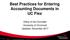 Best Practices for Entering Accounting Documents in UC Flex. Office of the Controller University of Cincinnati Updated: November 2017