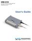 USB-3110 USB-based Analog Output User Guide
