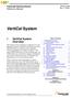 VertiCal System. 1 VertiCal System Overview. Freescale Semiconductor Reference Manual. VERTICALRM Rev. 0, 7/2007