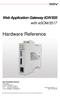 Hardware Reference. Web Application Gateway IGW/935. with esom/3517