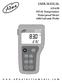 USER MANUAL AD 630 DO & Temperature Waterproof Meter with Galvanic Probe
