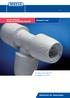 May Wavin Hep2O Push-fit plumbing system. Product List FLEXIBLE PB PUSH-FIT PLUMBING SYSTEM. Solutions for Essentials