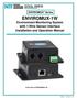 ENVIROMUX-1W Environment Monitoring System with 1-Wire Sensor Interface Installation and Operation Manual