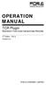 OPERATION MANUAL. TCR Plugin Brainstorm Time Code Camera Data Recorder. 2 nd Edition - Rev.2 Version 2.0