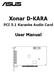 Xonar D-KARA. PCI 5.1 Karaoke Audio Card. User Manual